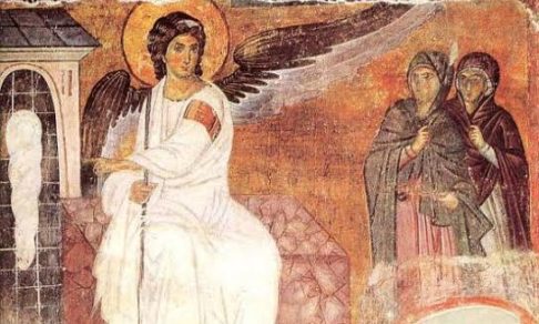 Икона жен-мироносиц: Правда Воскресения Христова