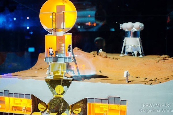 Макет поселений на Марсе