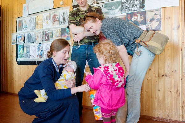 Семья добровольца Вячеслава