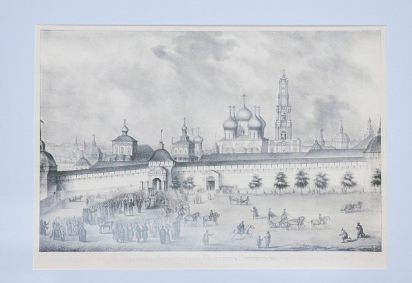 Вид на Лавру