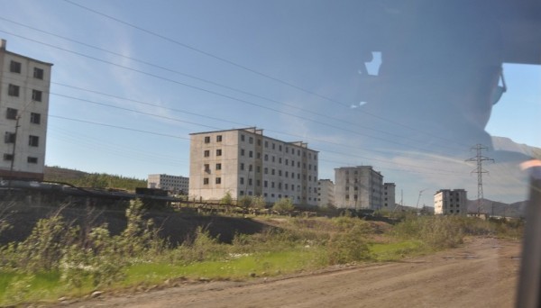 Типичный пейзаж - из окна автомобиля