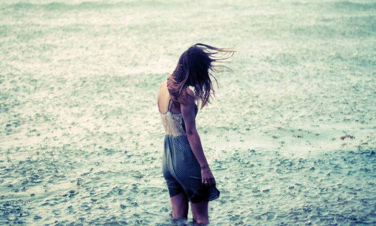 Катя и море