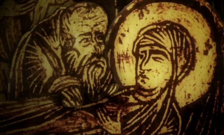 «Во успении мира не оставила еси» (Видеоинсталляция)