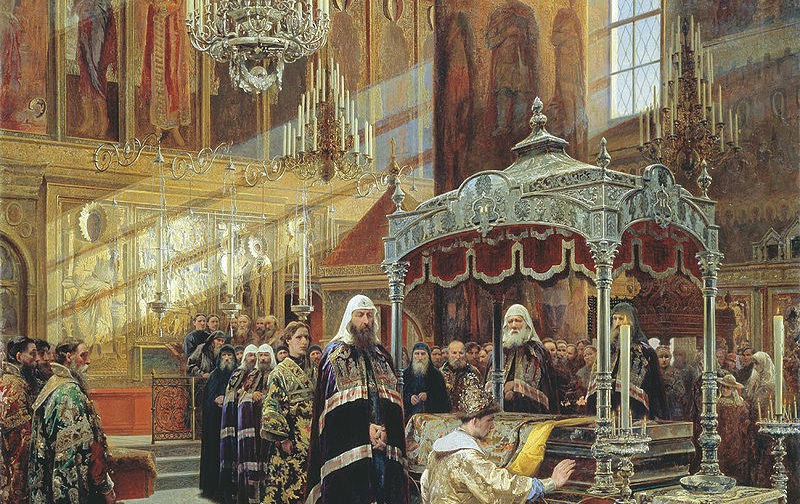 Путешествие Новгородского митрополита Никона в Соловецкий монастырь за мощами святителя Филиппа