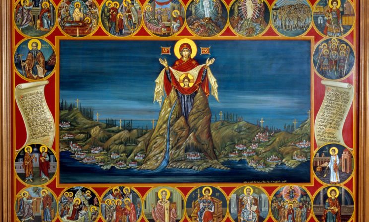 Богородица и современное афонское монашество