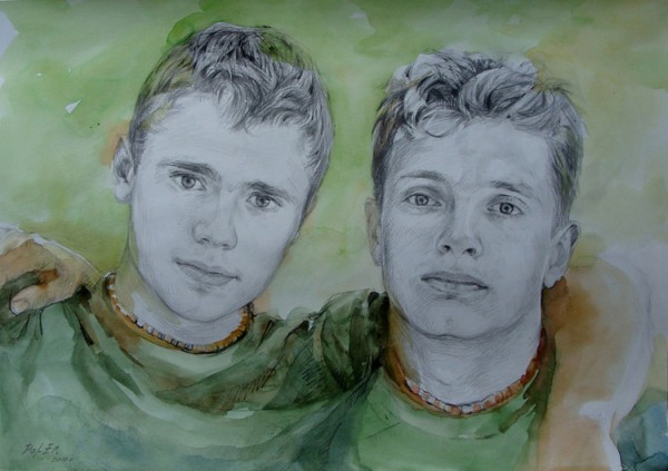 Рощина-Егорова Оксана. Два друга