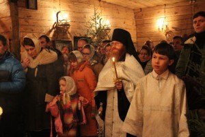 новогодняя служба