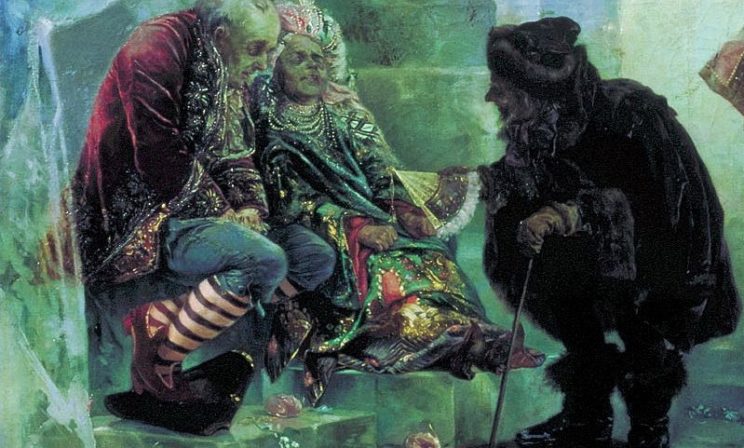 В ледовых банях уж не жарят?