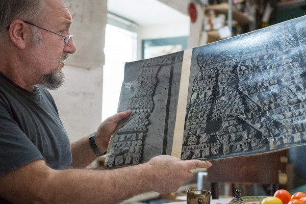 Эксперименты с фактурой бетона