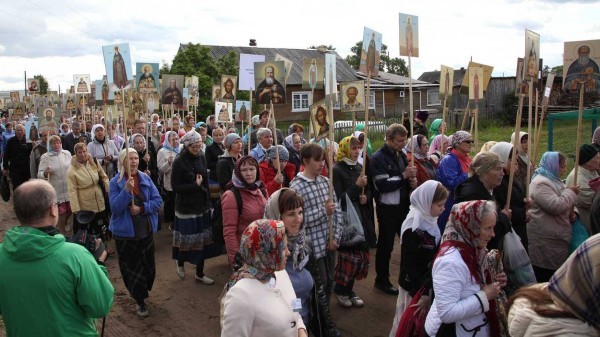 Юбилейные торжества в Суре, 2015 год. Фото dvinanews.ru