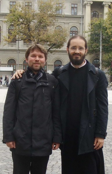 С иеромонахом Серафимом