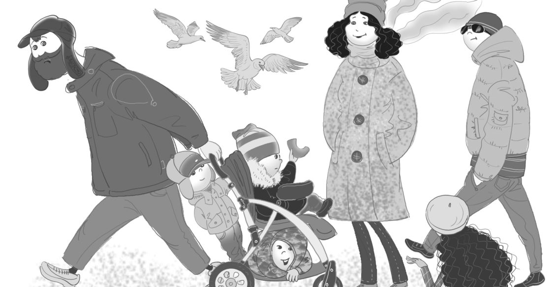 Большая семья. День карапузов