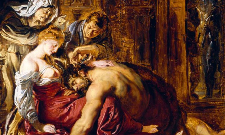 Рубенс "Самсон и Далила"