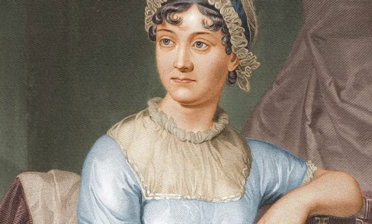 Джейн Остин и зомби вокруг нее