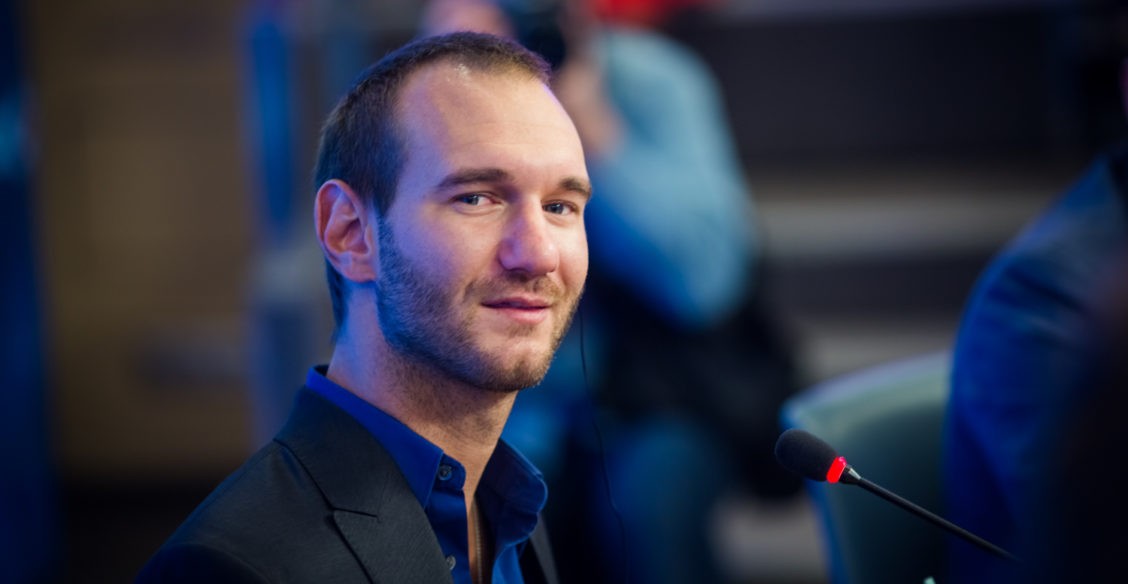 Ник Вуйчич: Я вожу с собой брюки на случай, если Бог даст мне ноги (+ Видео)