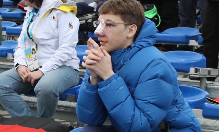 Человек с лицом