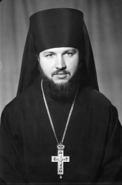 Епископ Выборгский Кирилл - ректор Ленинградской духовной академии. 1970-е гг.