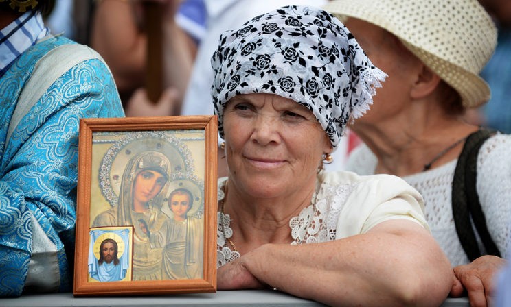 Через «Казанскую» Богородица Сама меня касается