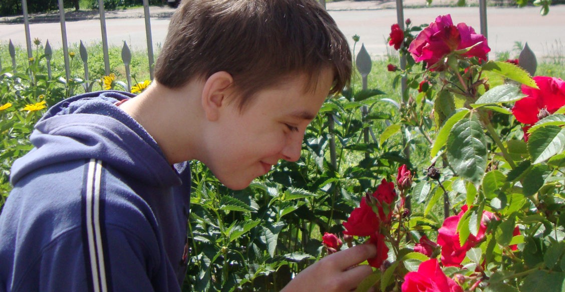 Маленький слепой Феодосий