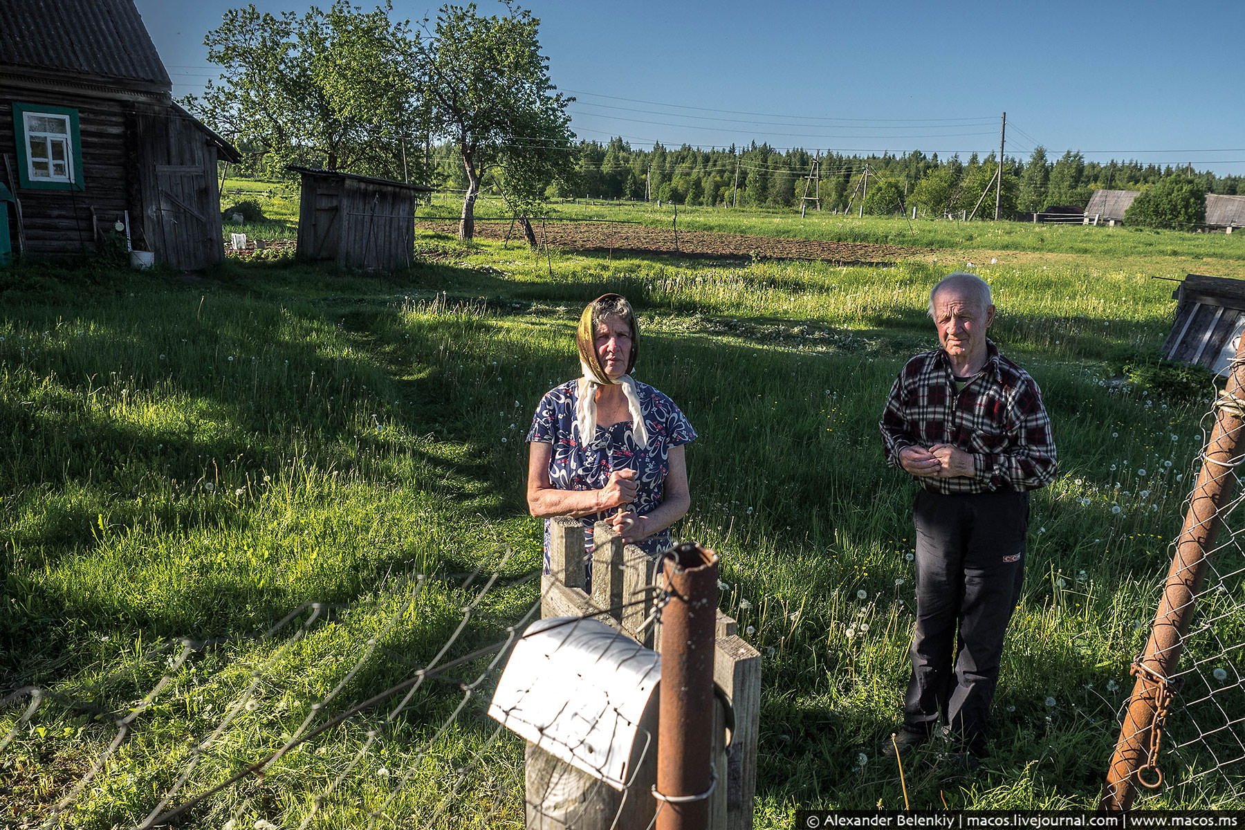 Городской человек в деревне