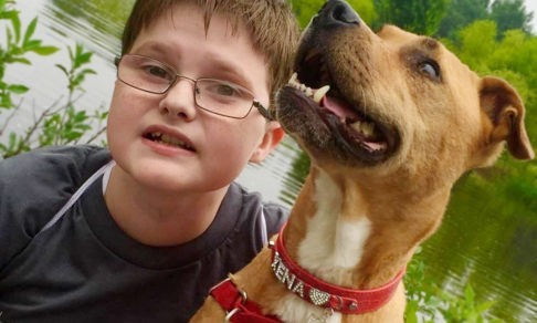 Семья забрала щенка из приюта – и собака помогла их сыну заговорить