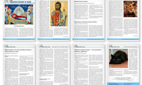 Православная стенгазета № 32 (451)