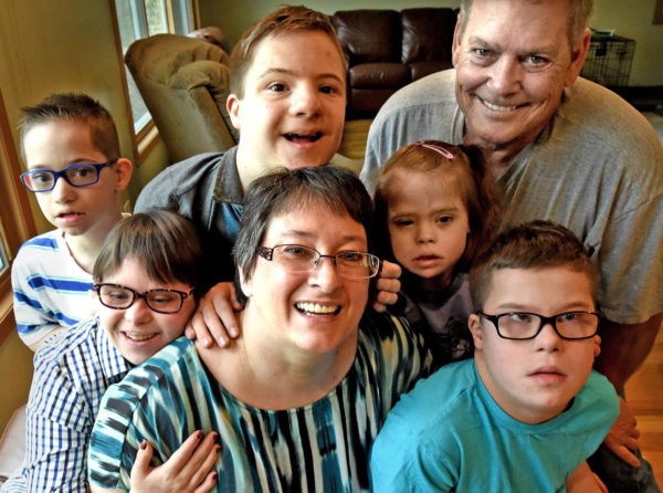 Мама 6 детей с синдромом Дауна: Раньше я считала себя терпеливым человеком