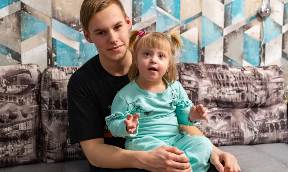 Оксана коростышевская и ее дочь с синдромом дауна