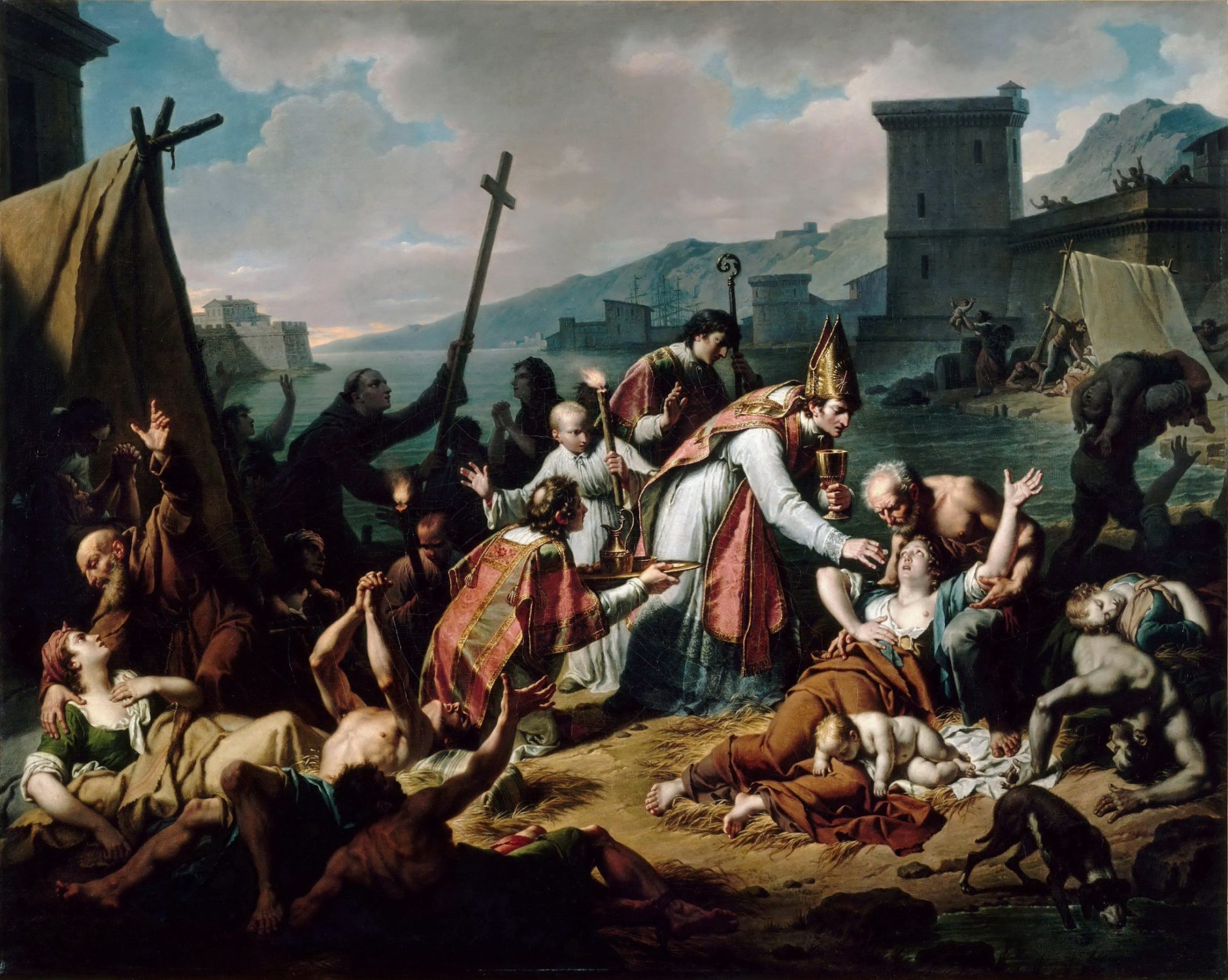 Чума в настоящее время. Картина чума в Неаполе в 1656. Юстинианова чума. Эпидемия Юстинианова чума.