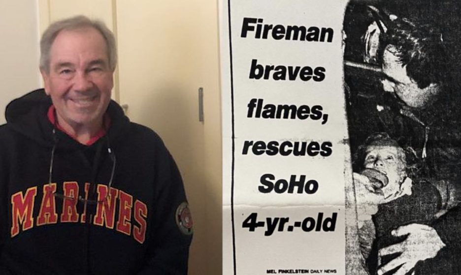 Спас ребенка 4 года из пожара