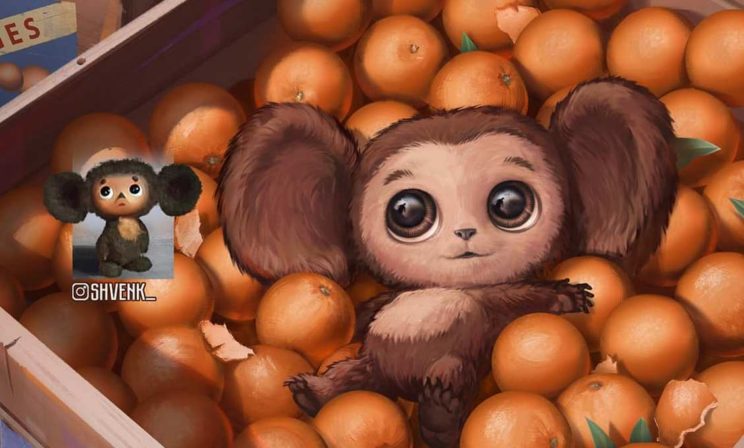 Как бы выглядел Чебурашка в реальной жизни? 7 иллюстраций, которые перенесут вас в детство