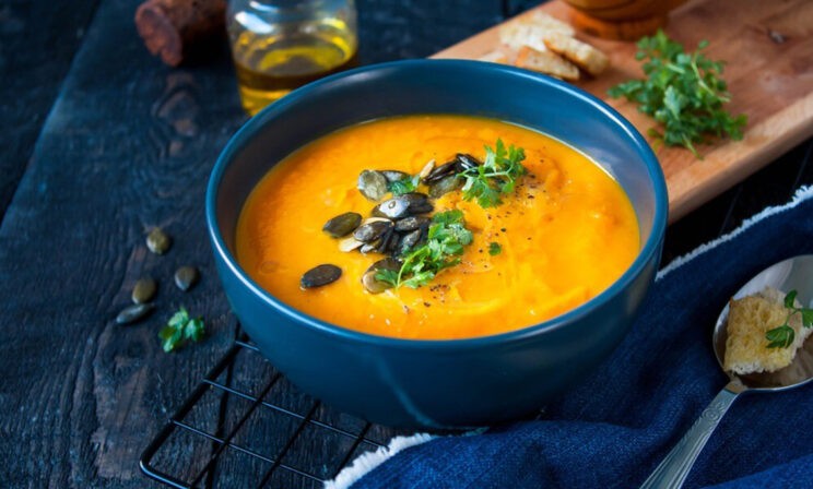 Тыквенный суп. Постные рецепты от священника Петра Гурьянова