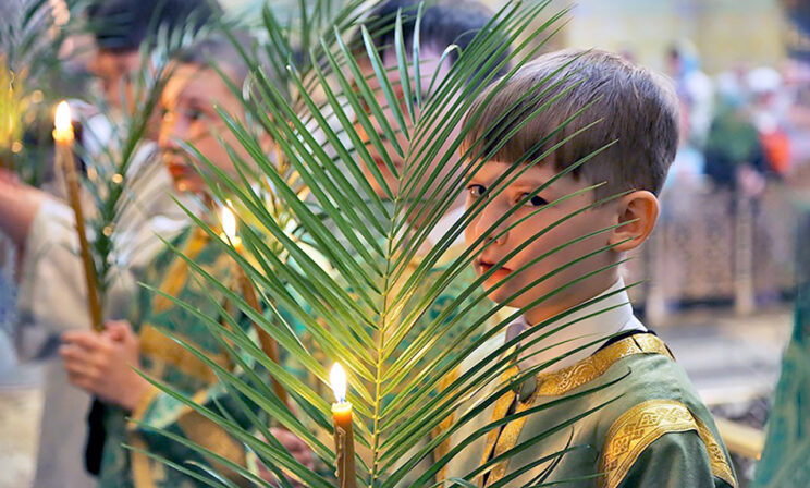 Вербное воскресенье. День радостных ладошек