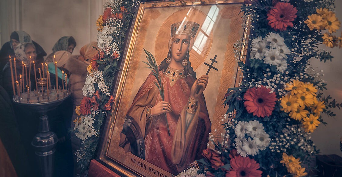 «Символы христианского феминизма»: великомученица Екатерина и преподобная Мастридия
