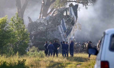 Под Рязанью разбился самолет. Пилоты уводили его от домов