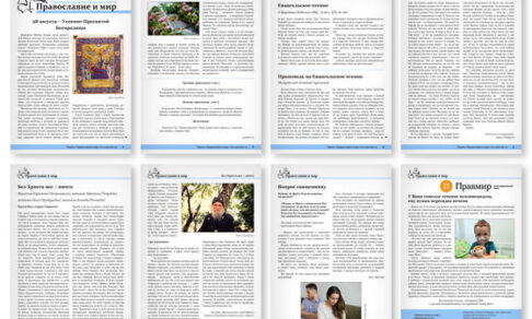 Православная стенгазета № 34 (714)