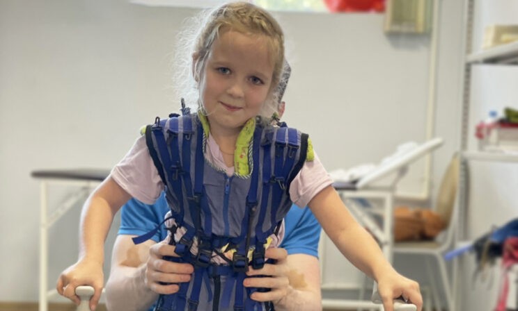 Даша заболела гриппом и перестала ходить