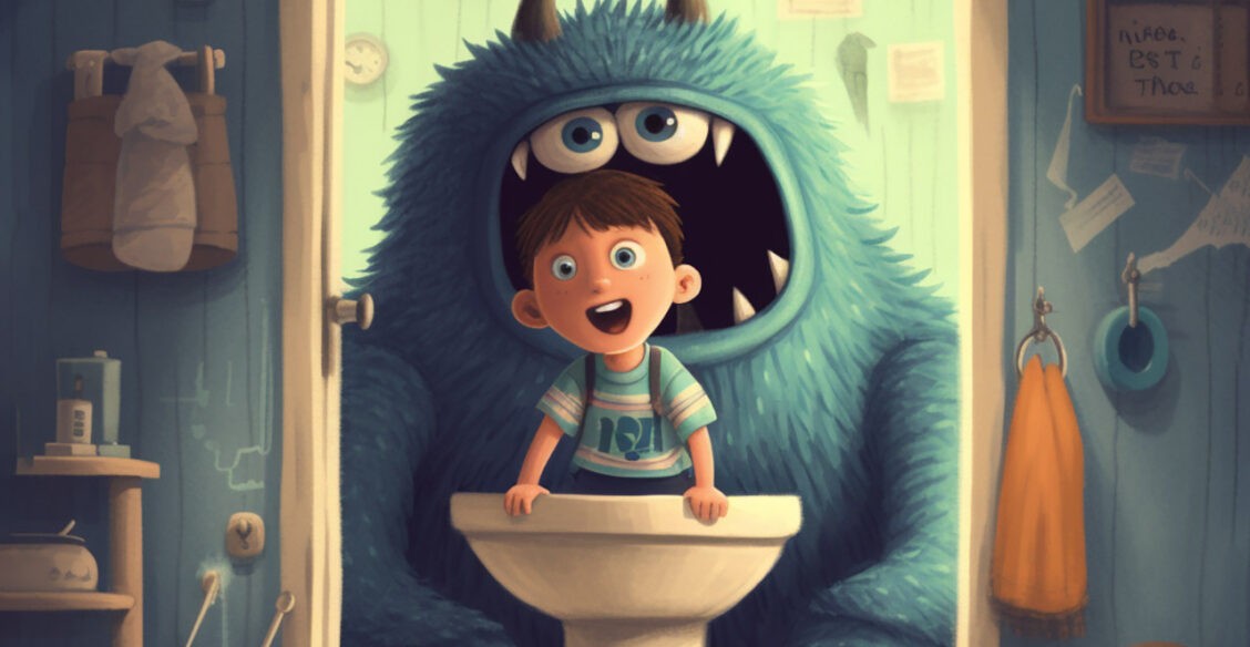 Ребенок боится идти в туалет. Как ему помочь?