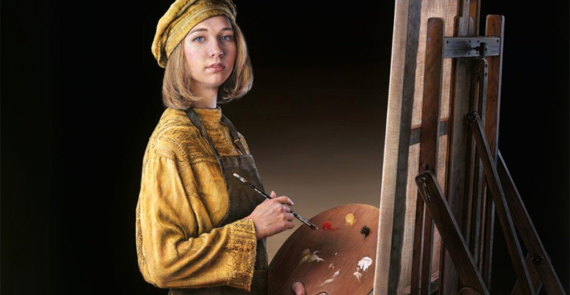 8-летняя художница написала картину, которая сделала ее знаменитой. Но полотно было утрачено