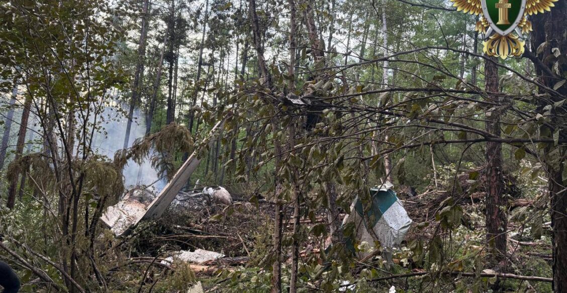 СК: выживших на месте крушения самолета в Амурской области не найдено
