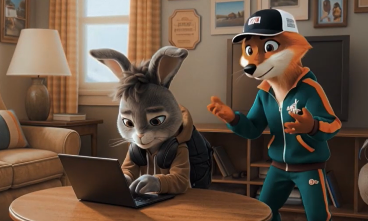 В России выпустят мультсериал про лиса-криптоафериста, переехавшего в деревню