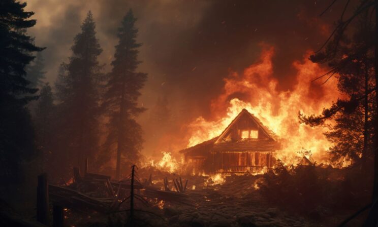 В Оренбургской области подросток спас семью и ребенка из горящего дома