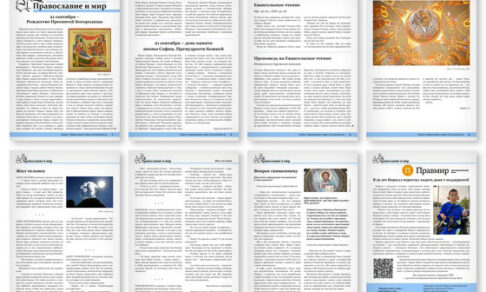 Православная стенгазета № 38 (822)
