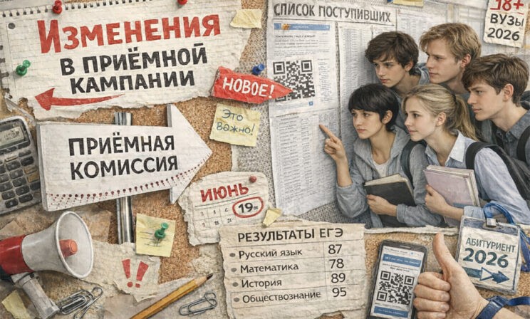 Приемная кампания-2026. Какие изменения ждут абитуриентов