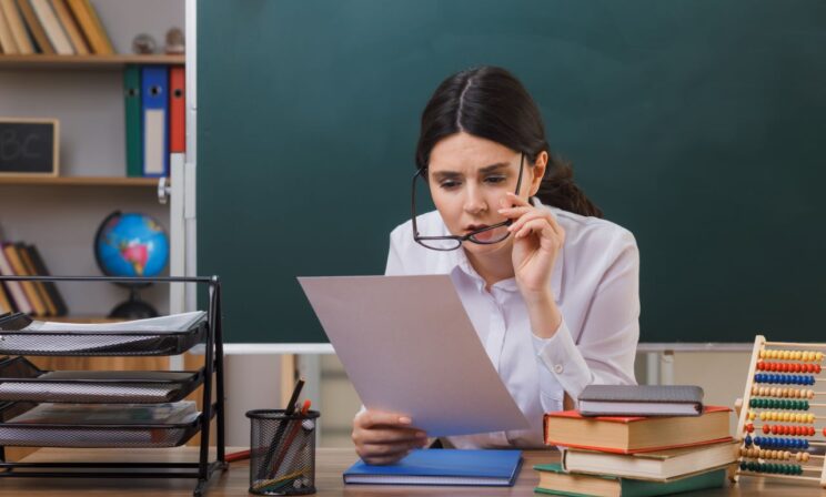 В Госдуме предложили снять с учителей обязанность проверять тетради дома