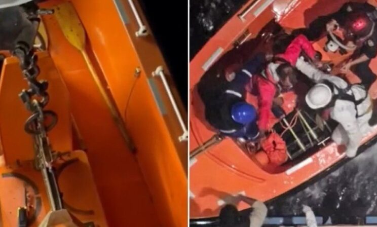 Круизный лайнер спас моряка и кошку в Карибском море