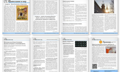 Православная стенгазета № 14 (850)